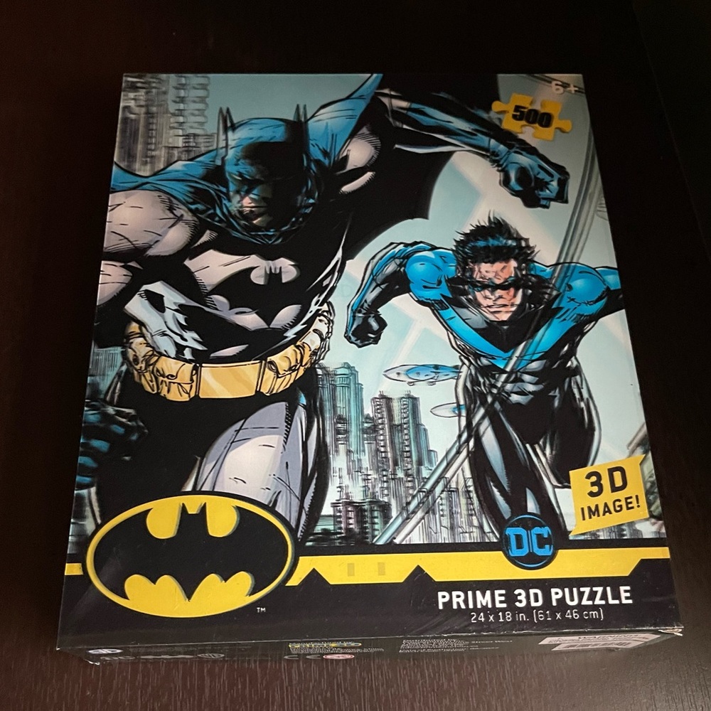 NEW Batman 500 pc 3D Puzzle